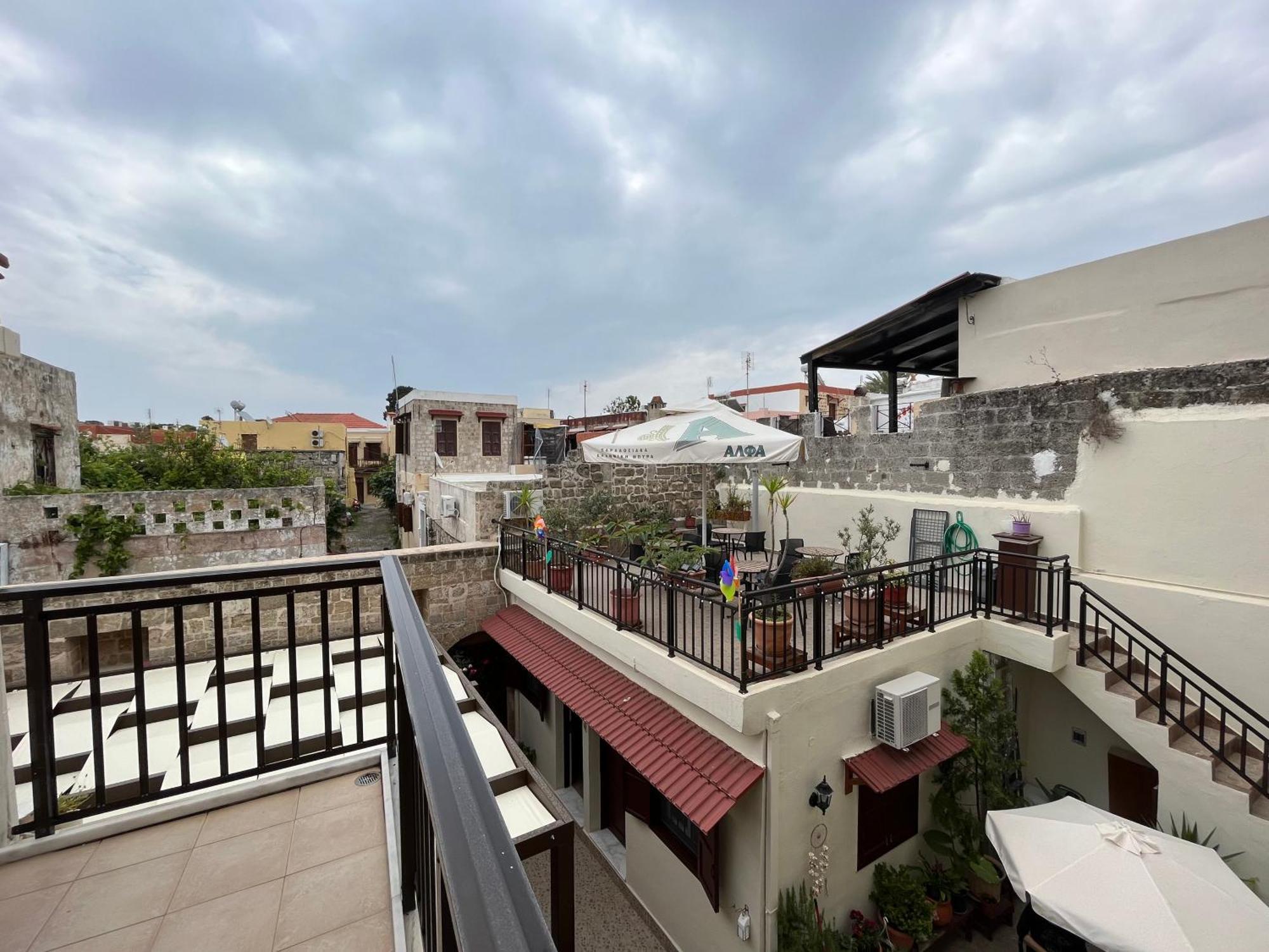 Eleni Rooms Rhodes City Exterior foto